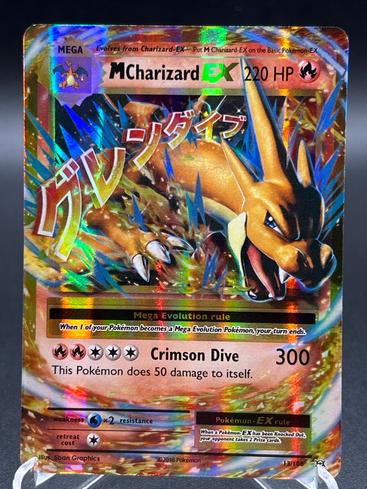 Pokémon TCG: 2016 MCharizard Ex 13/108 XY: Evolutions