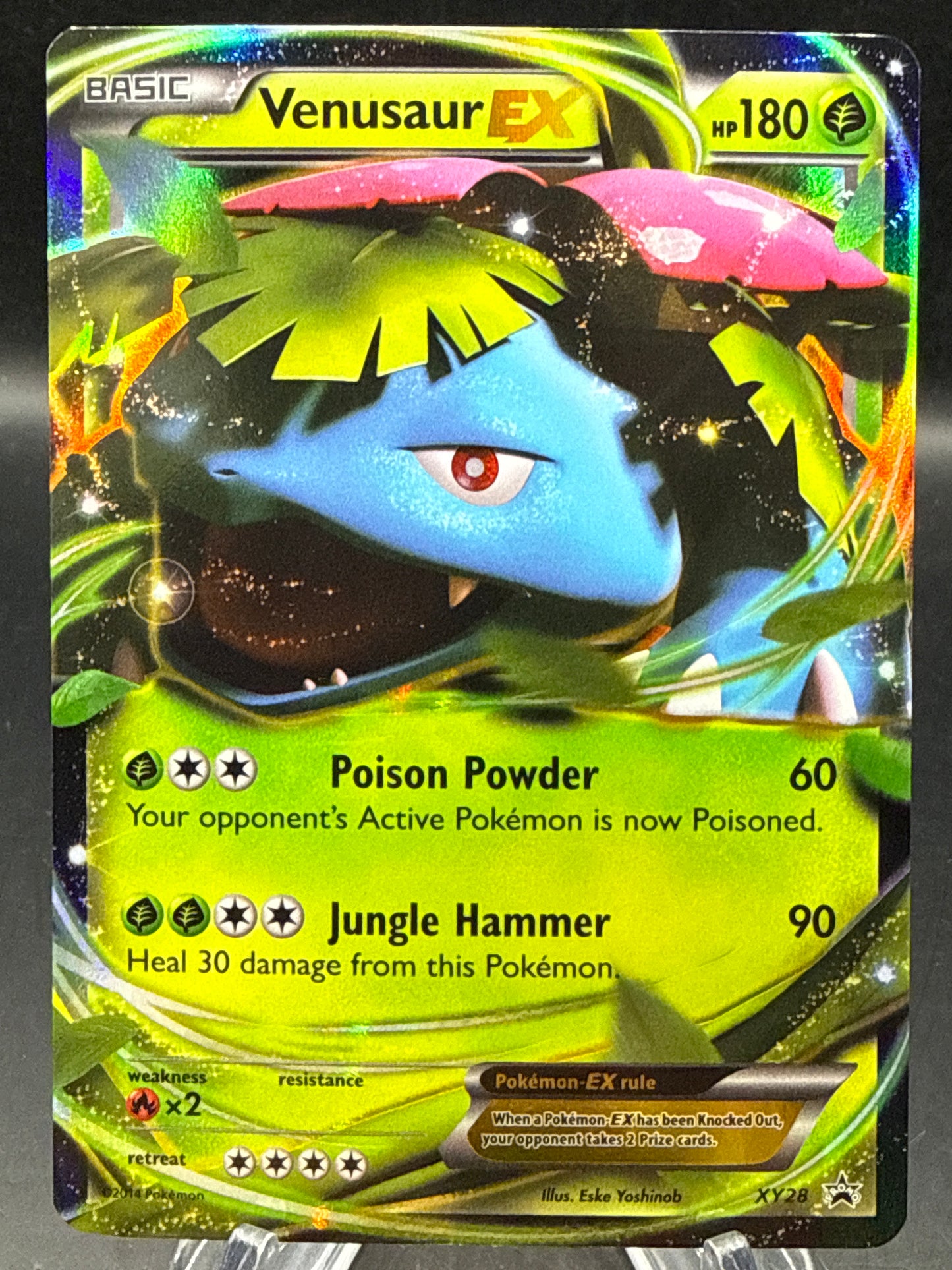 Pokémon TCG: 2016 Venusaur EX - XY28 - XY: Promos