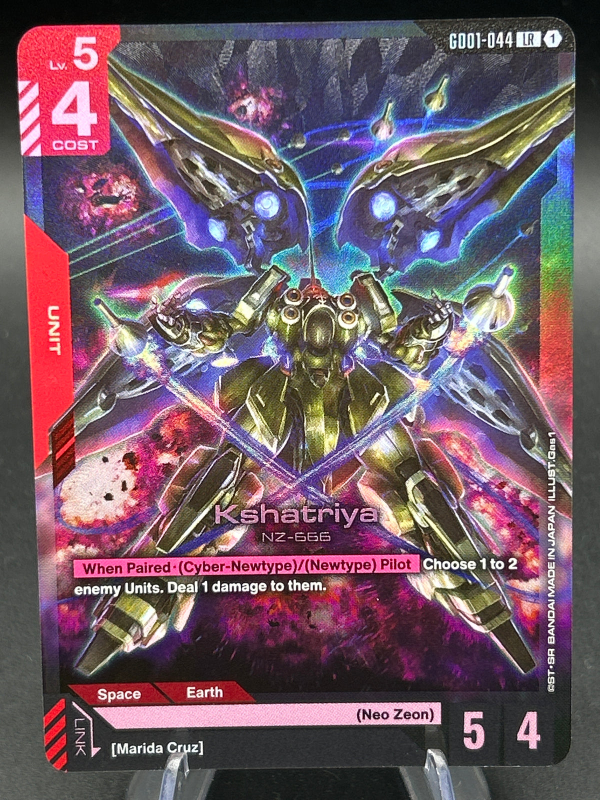 Gundam TCG: Kshatriya (GD01-044) - Newtype Rising (GD01)