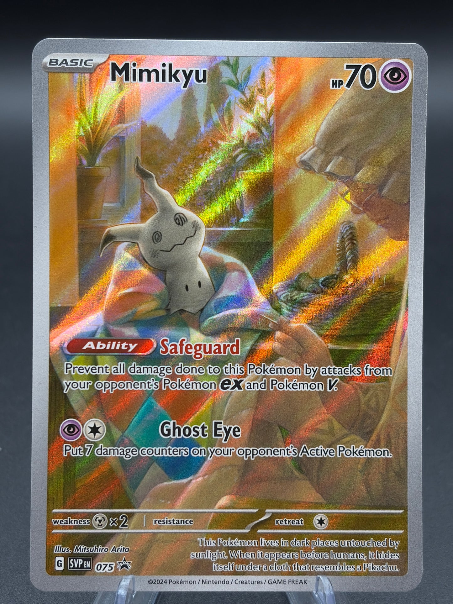 Pokémon TCG: 2024 - Mimikyu - #075 - SV: Scarlet & Violet Promos