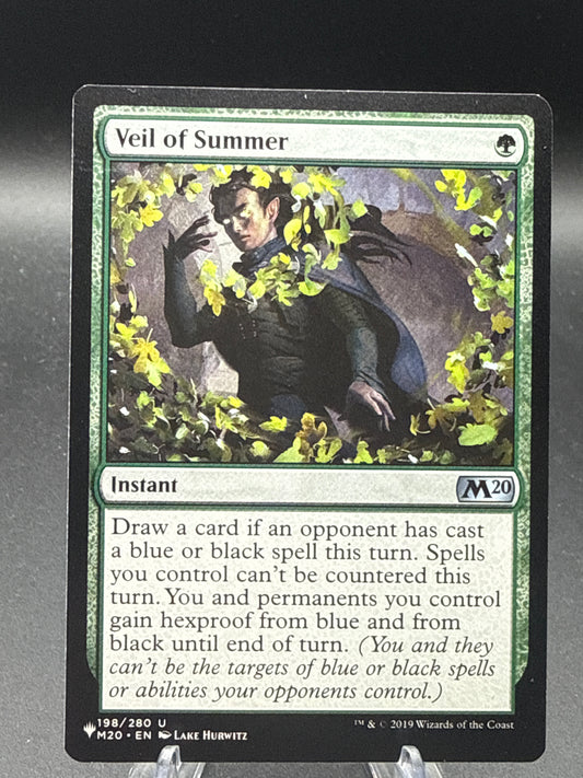 MTG TCG: Veil of Summer 198/280 - Core Set 2020