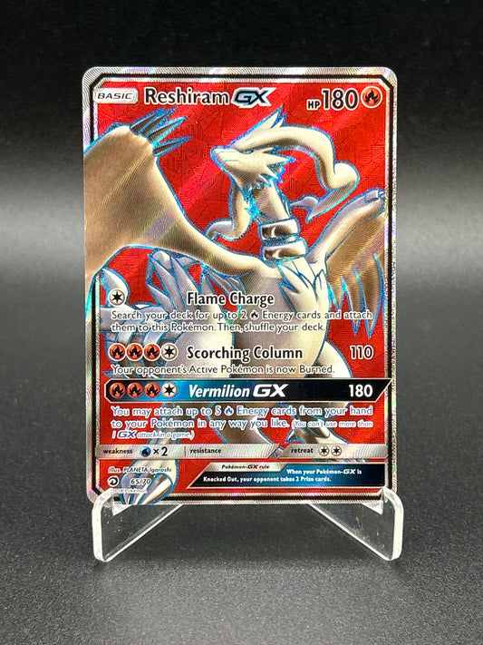 Pokémon TCG: 2018 Reshiram GX 65/70 SM: Dragon Majesty
