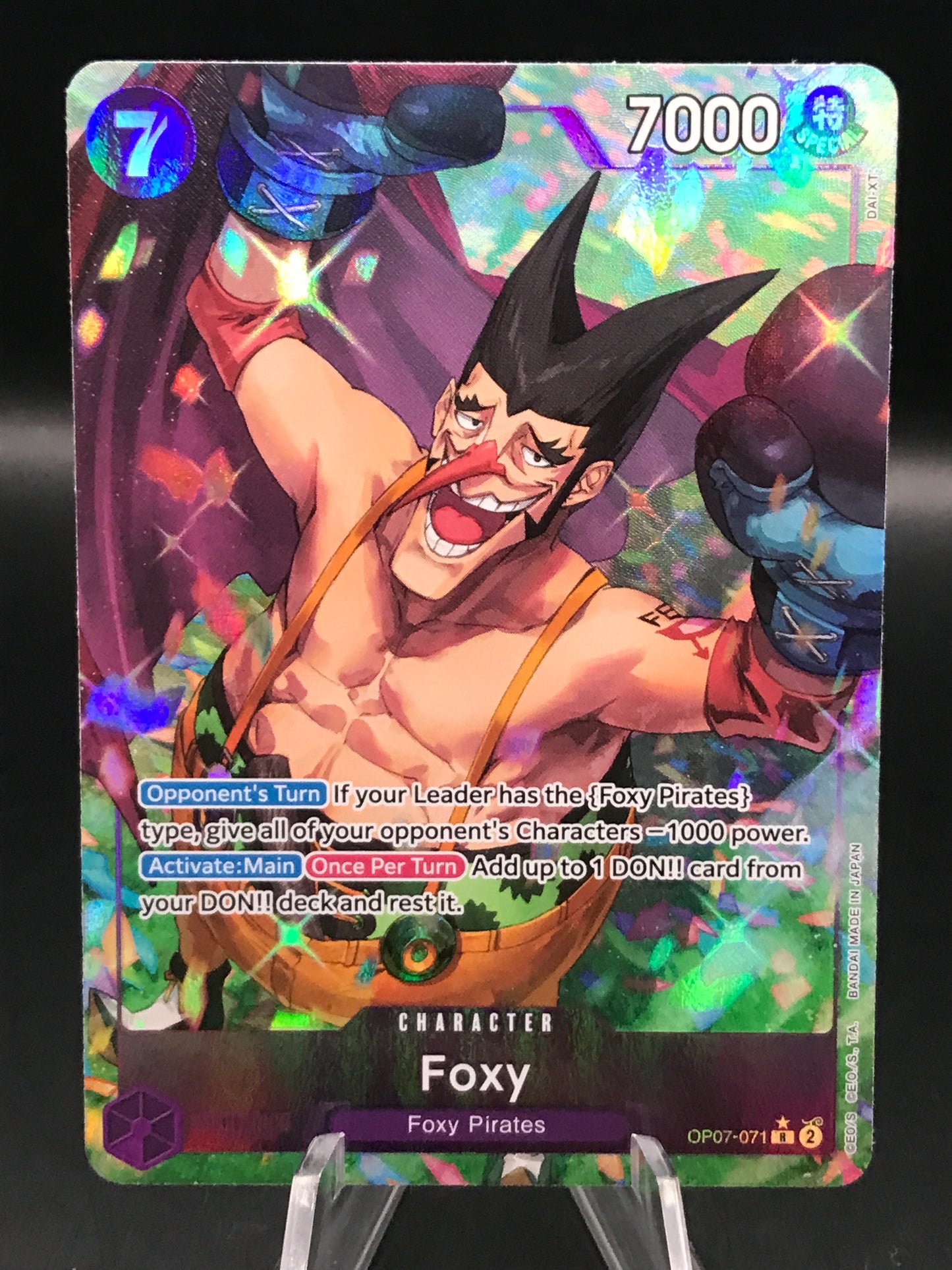 One Piece TCG: Foxy - OP07-071 - 500 Years in the Future (OP07)