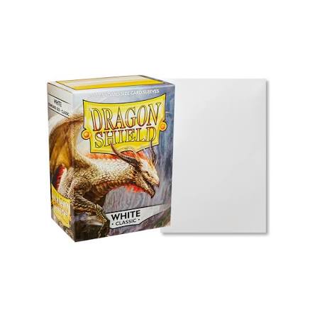 Dragon Shield Outer Sleeves Standard Classic - White (100CT)