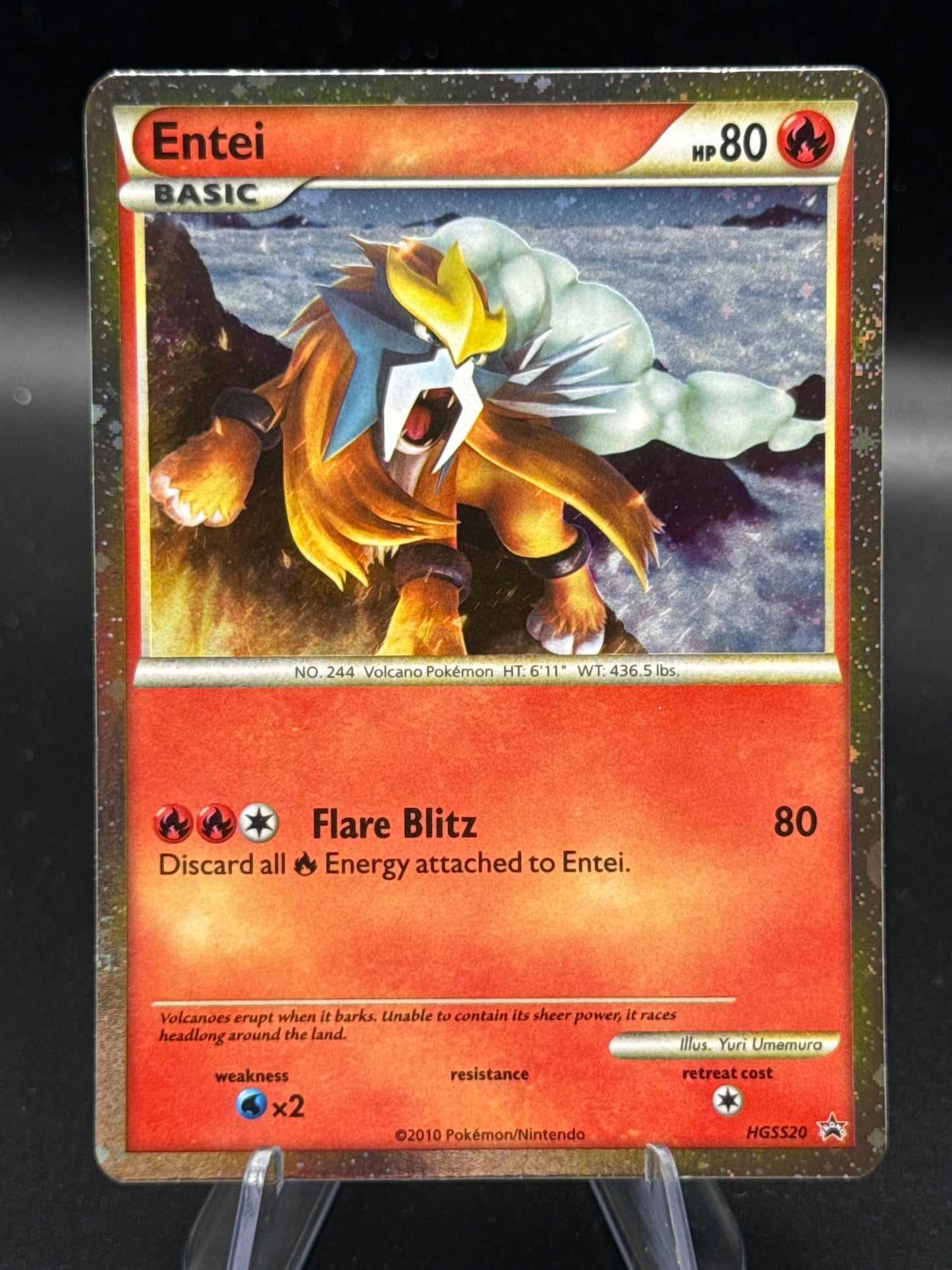 Pokémon TCG: 2010 Entei - HGSS20 - HGSS Promos