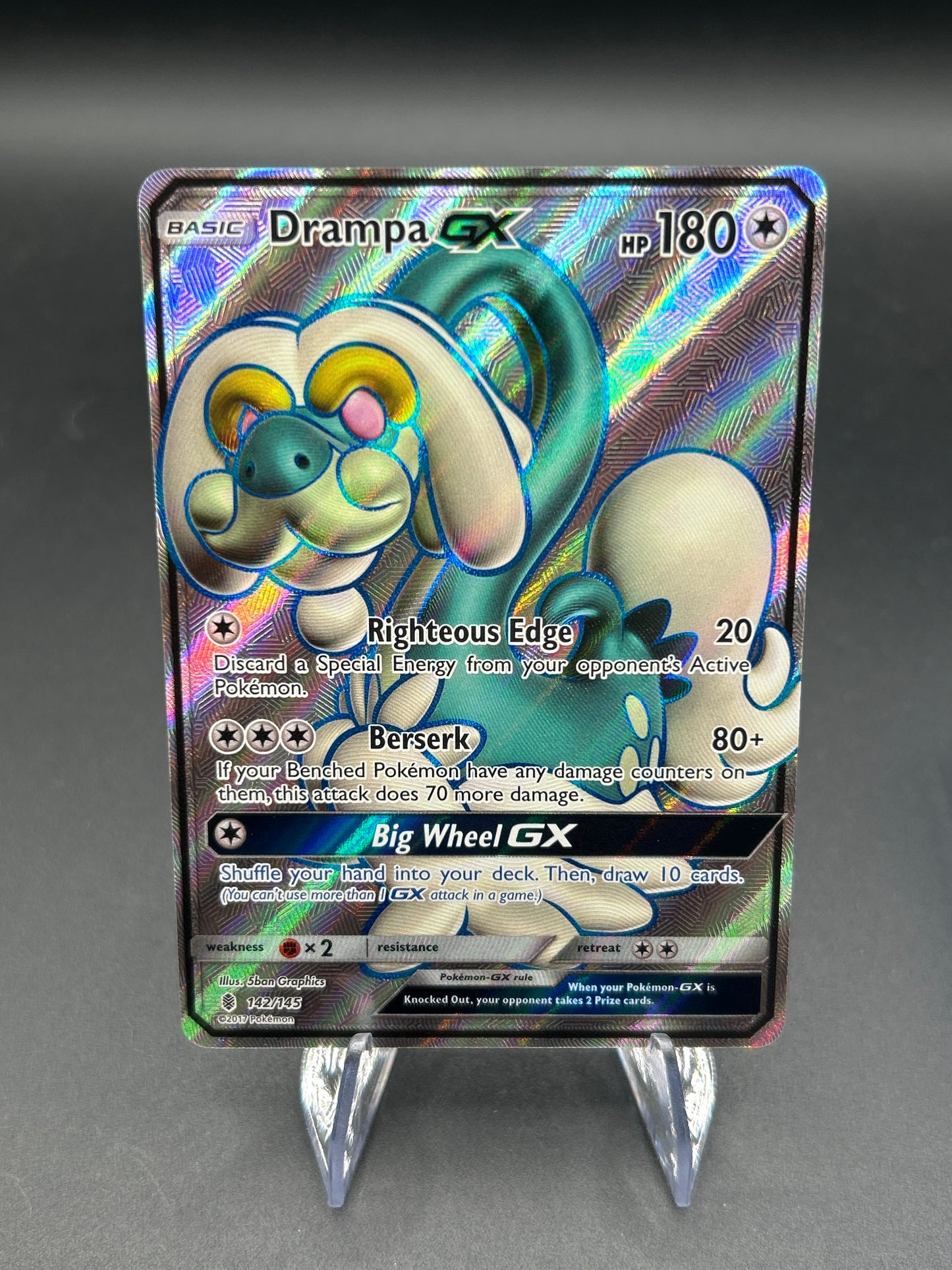 Pokémon TCG: Drampa GX (Full Art) - SM - Guardians Rising (SM02)