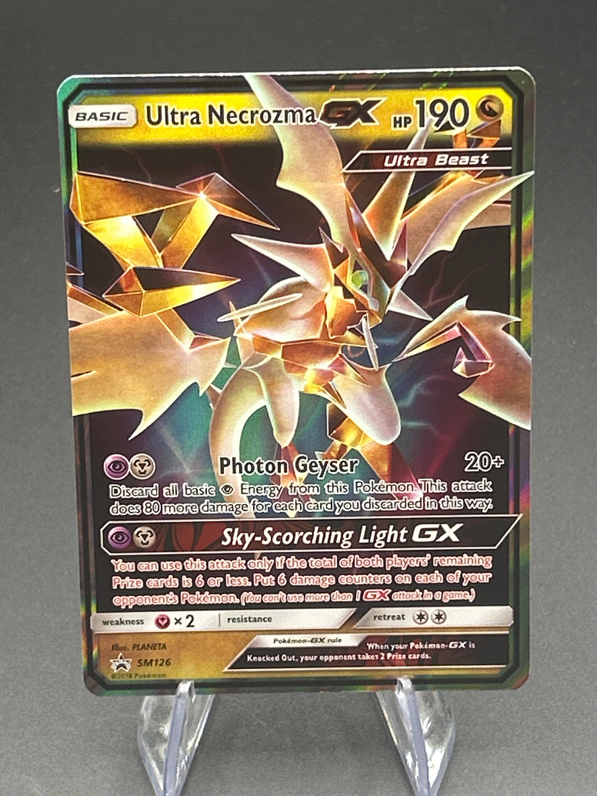 Pokémon TCG: 2018 Ultra Necrozma GX - SM126 - SM Promos (SMP)
