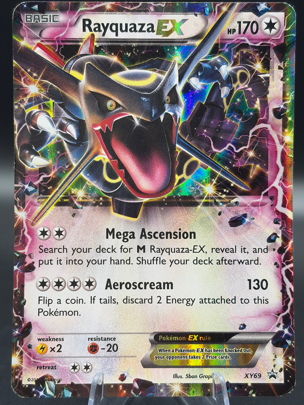 Pokémon TCG: Rayquaza EX (Shiny) - XY69 - XY Promos