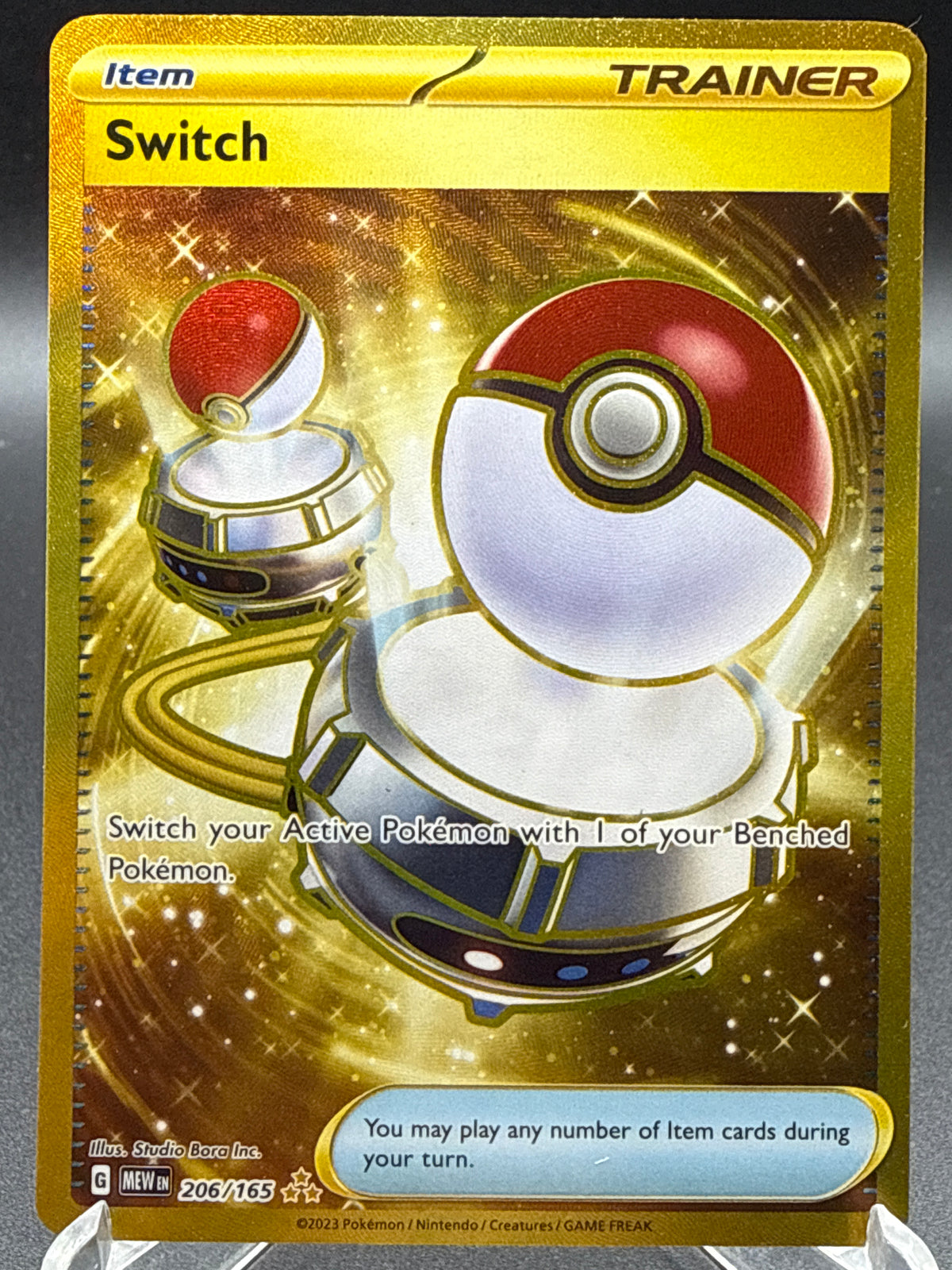 Pokémon TCG: 2023 Switch - 206/165 - SV: Scarlet & Violet 151