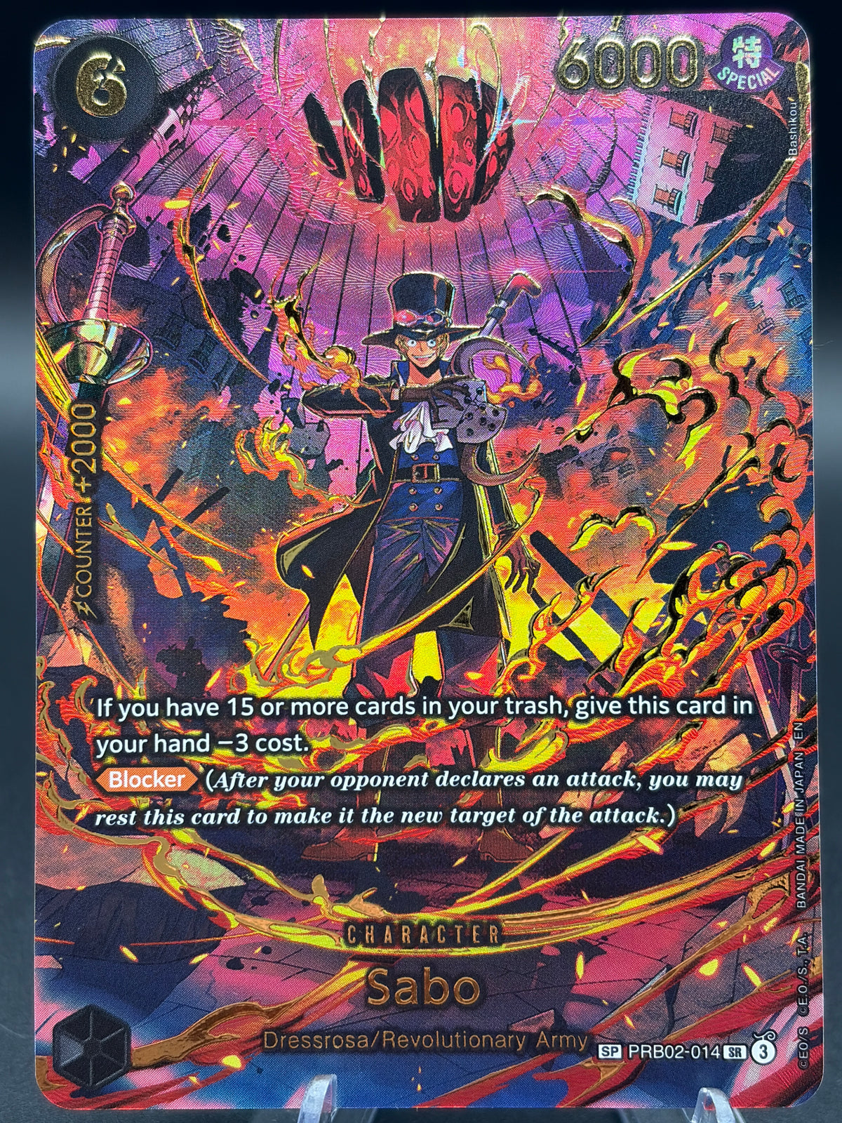 Pokémon TCG: Sabo (PRB02-014) (SP) - Adventure on Kami's Island (OP15-EB04)