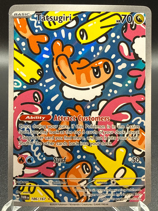 Pokémon TCG: 2024 Tatsugiri 186/167 SV: Twilight Masquerade