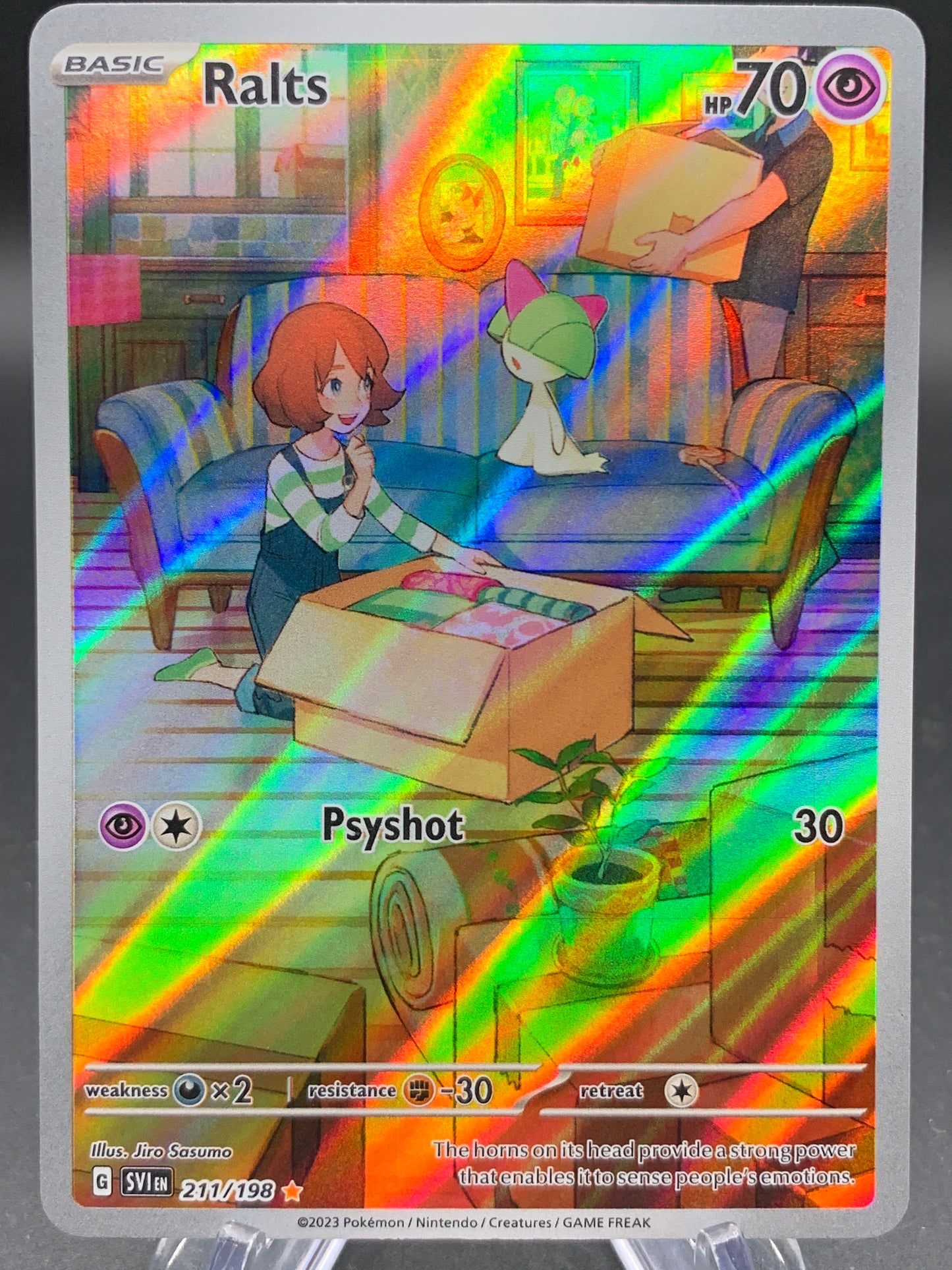 Pokémon TCG: 2023 Ralts - 211/198 - SV: Scarlet & Violet