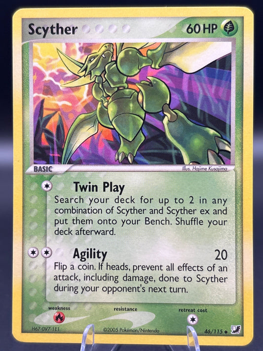 Pokémon TCG: 2005 Scyther - 46/115 - Unseen Forces