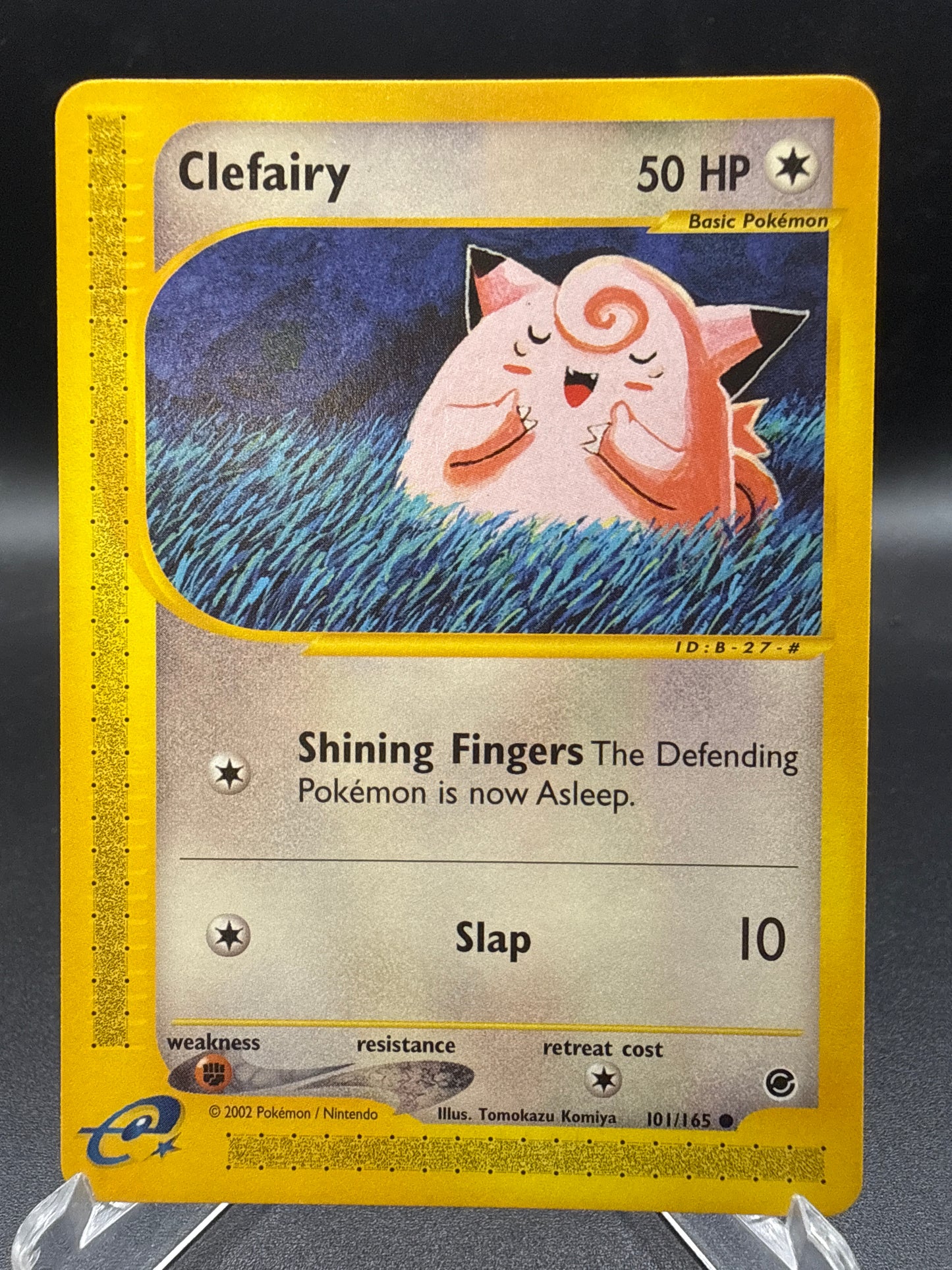 Pokémon TCG: 2002 Clefairy- 101/165 - Expedition (EX)