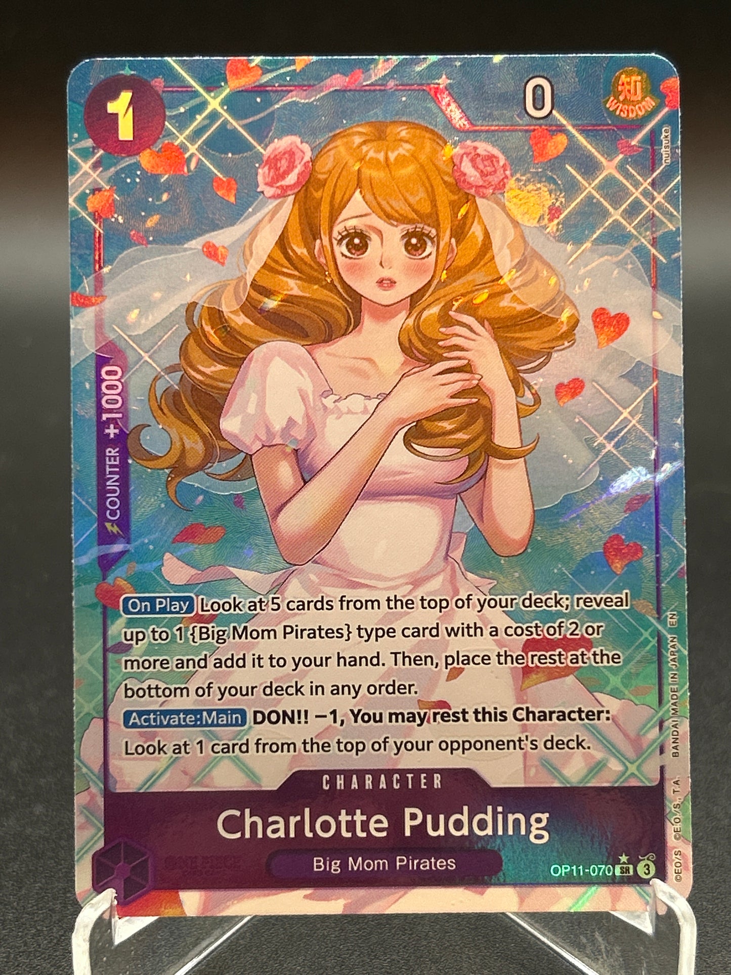 One Piece TCG: Charlotte Pudding (Alternate Art) OP11-070 - A Fist of Divine Speed (OP11)