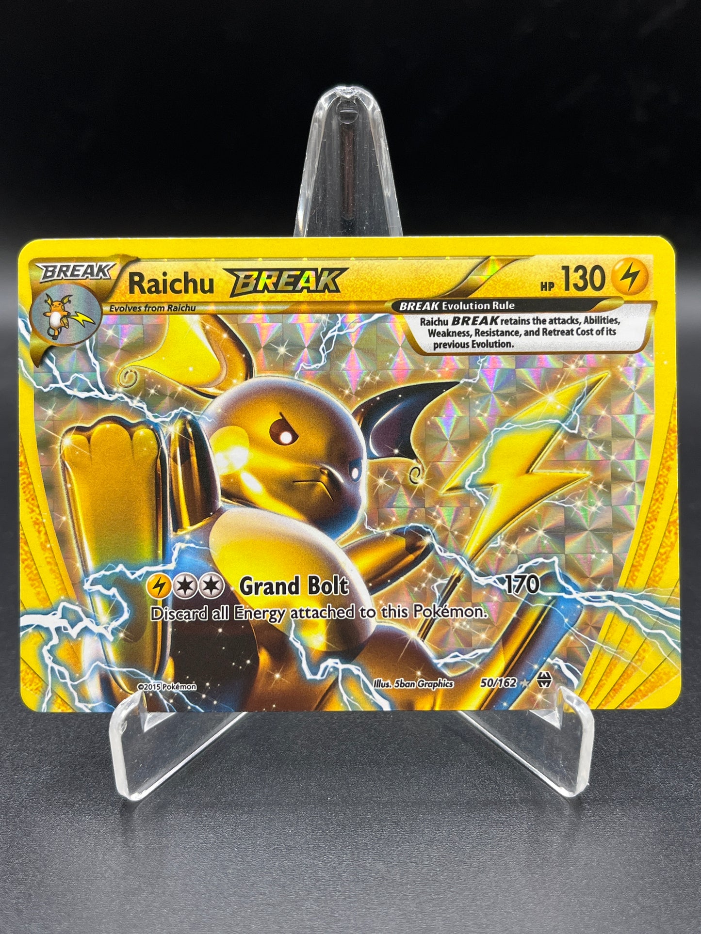 Pokémon TCG: 2015 Raichu Break - 50/162 - XY: Breakthrough