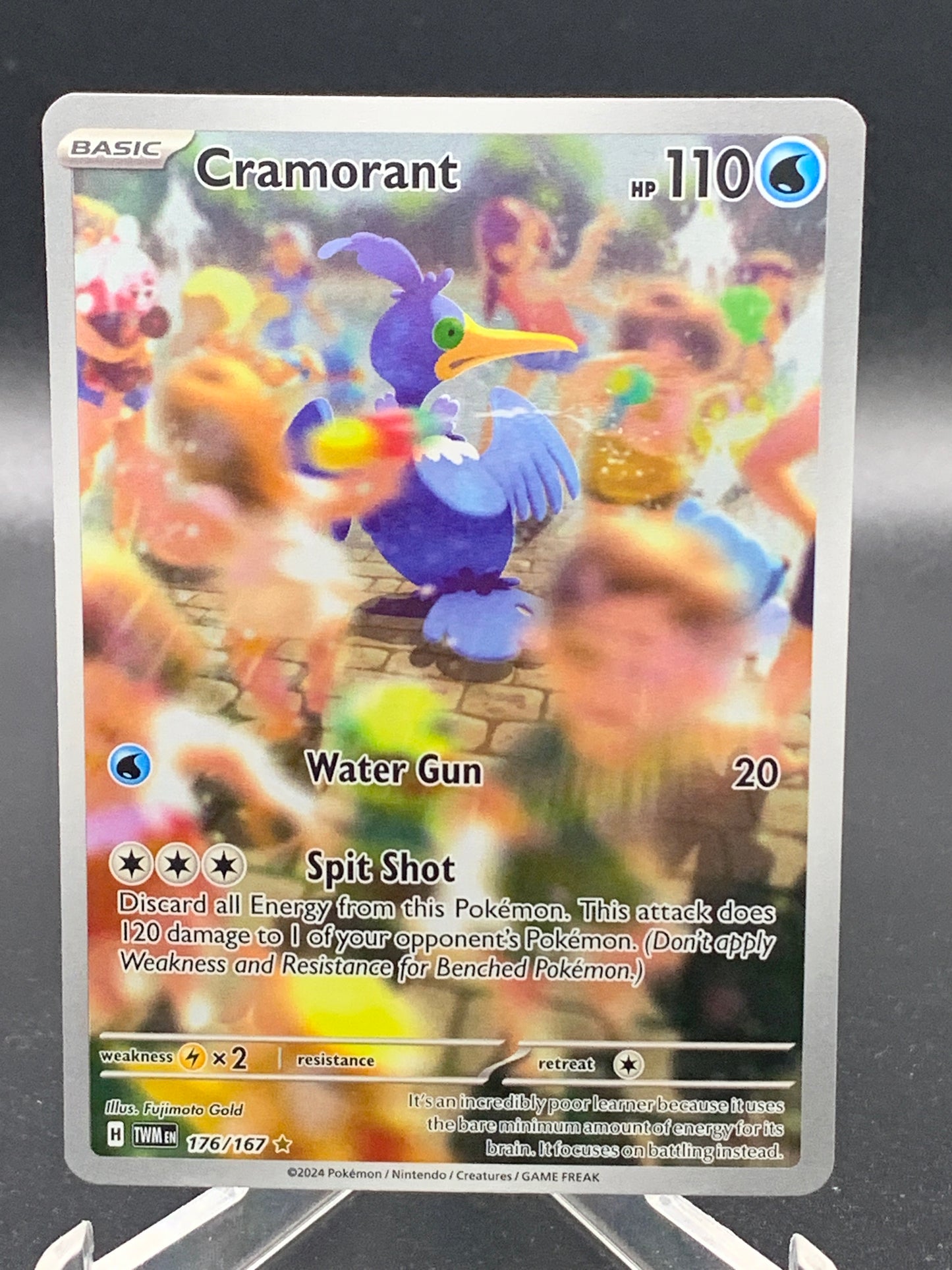 Pokemon TCG: 2024 Cramorant - 176/167  Twilight Masquerade