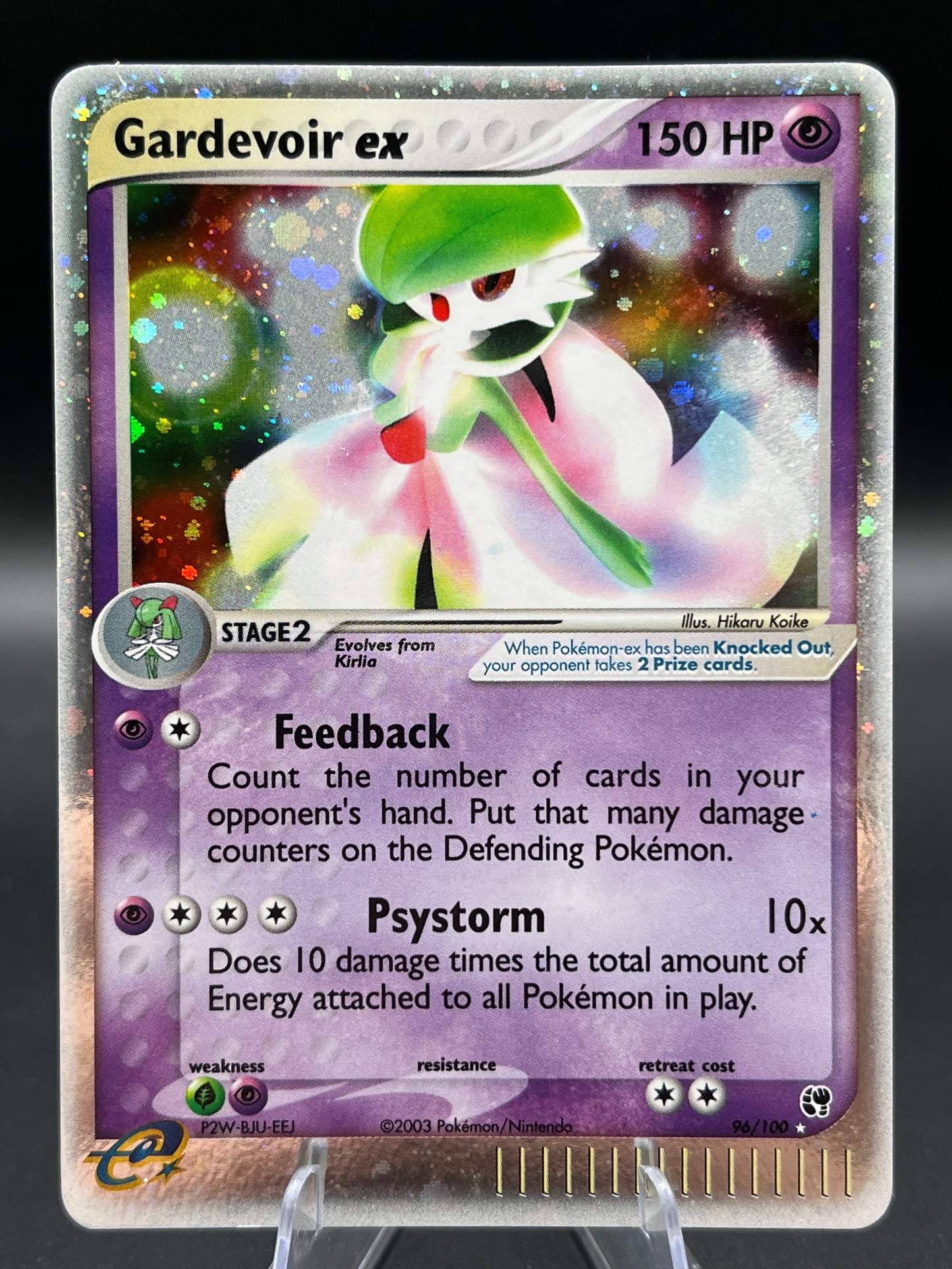 Pokémon TCG: 2003 Gardevoir ex 96/100 - EX:Sandstorm Holo