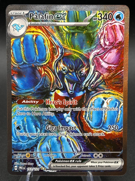 Pokémon TCG: 2025 - Palafin ex - 151/131 - SV: Prismatic Evolutions