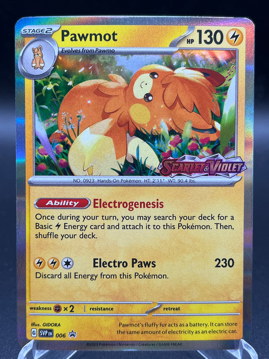 Pokémon TCG: 2023 Pawmot 006 SV: Scarlet & Violet Prerelease Promo