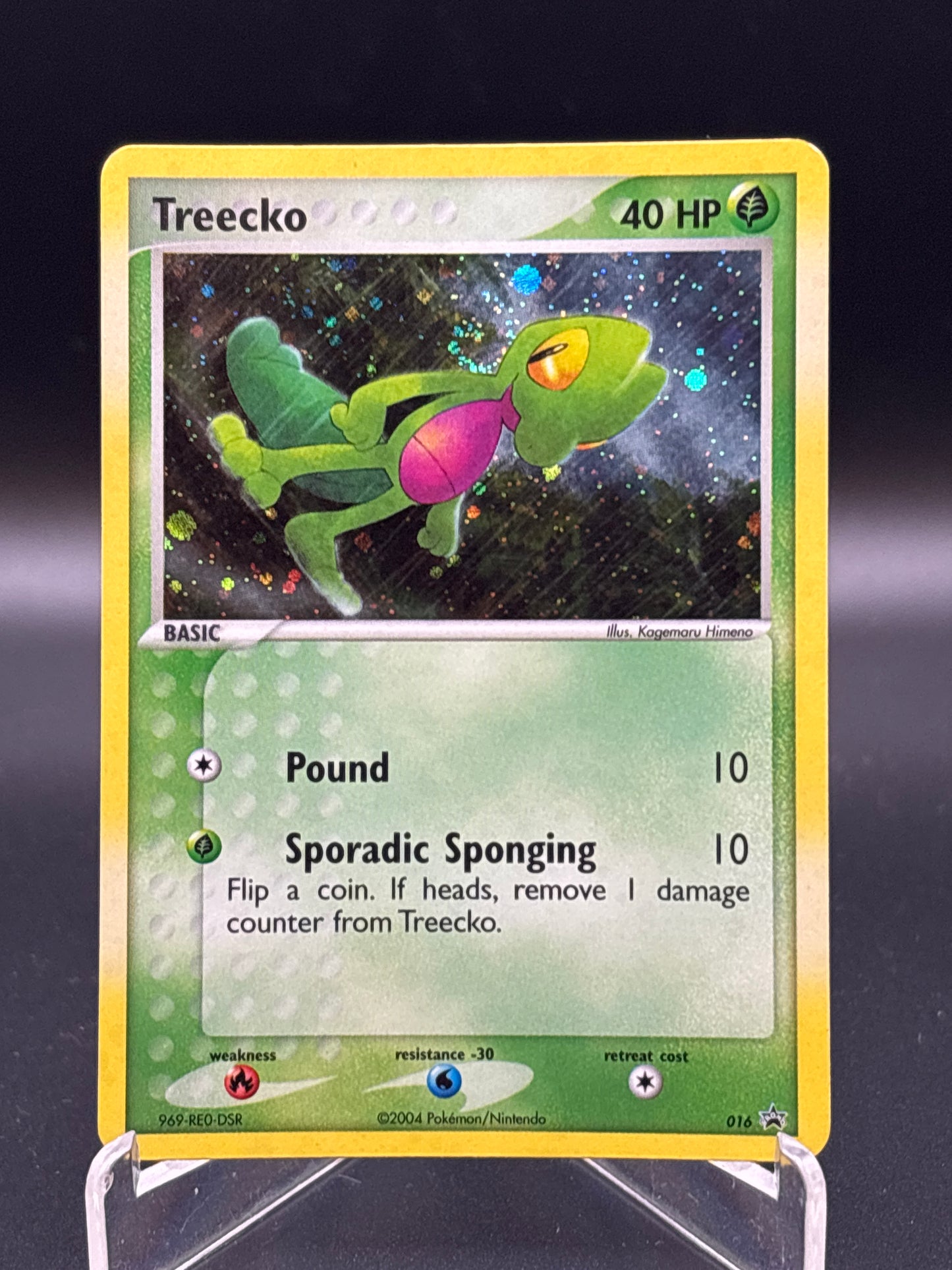 Pokémon TCG: 2004 Treeko 016 - Nintendo Promo