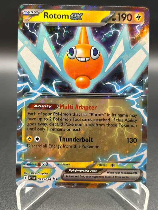 Pokémon TCG: 2025 Rotom ex 029/094 PFL: Phantasmal Flames