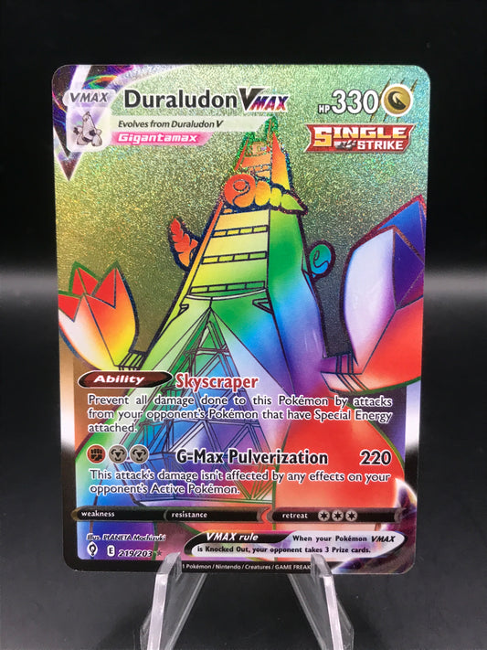 Pokémon TCG: 2021 Duraludon VMax 219/203 S&S: Evolving Skies
