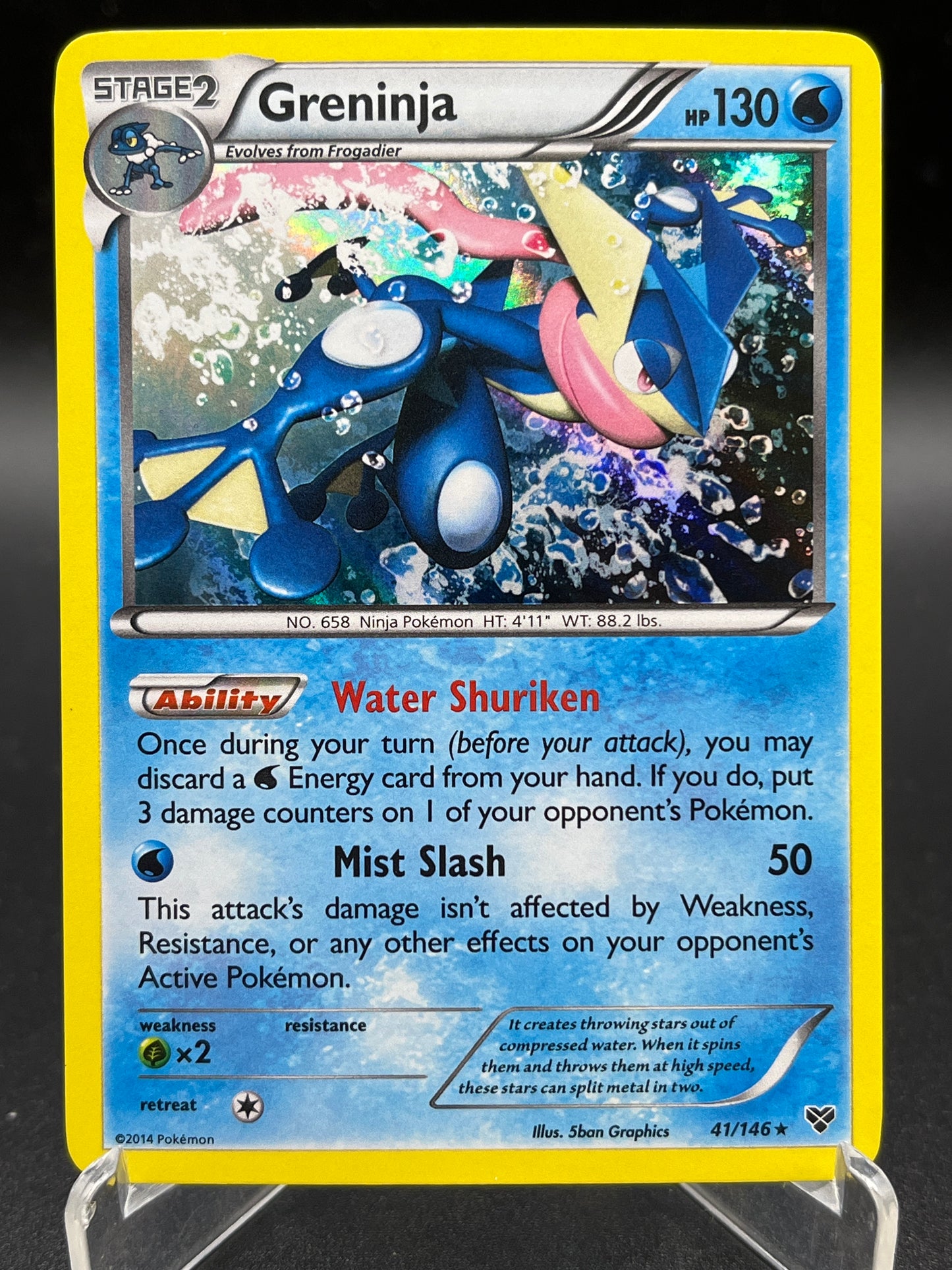Pokémon TCG: 2014 Greninja 41/146 - XY Base Set