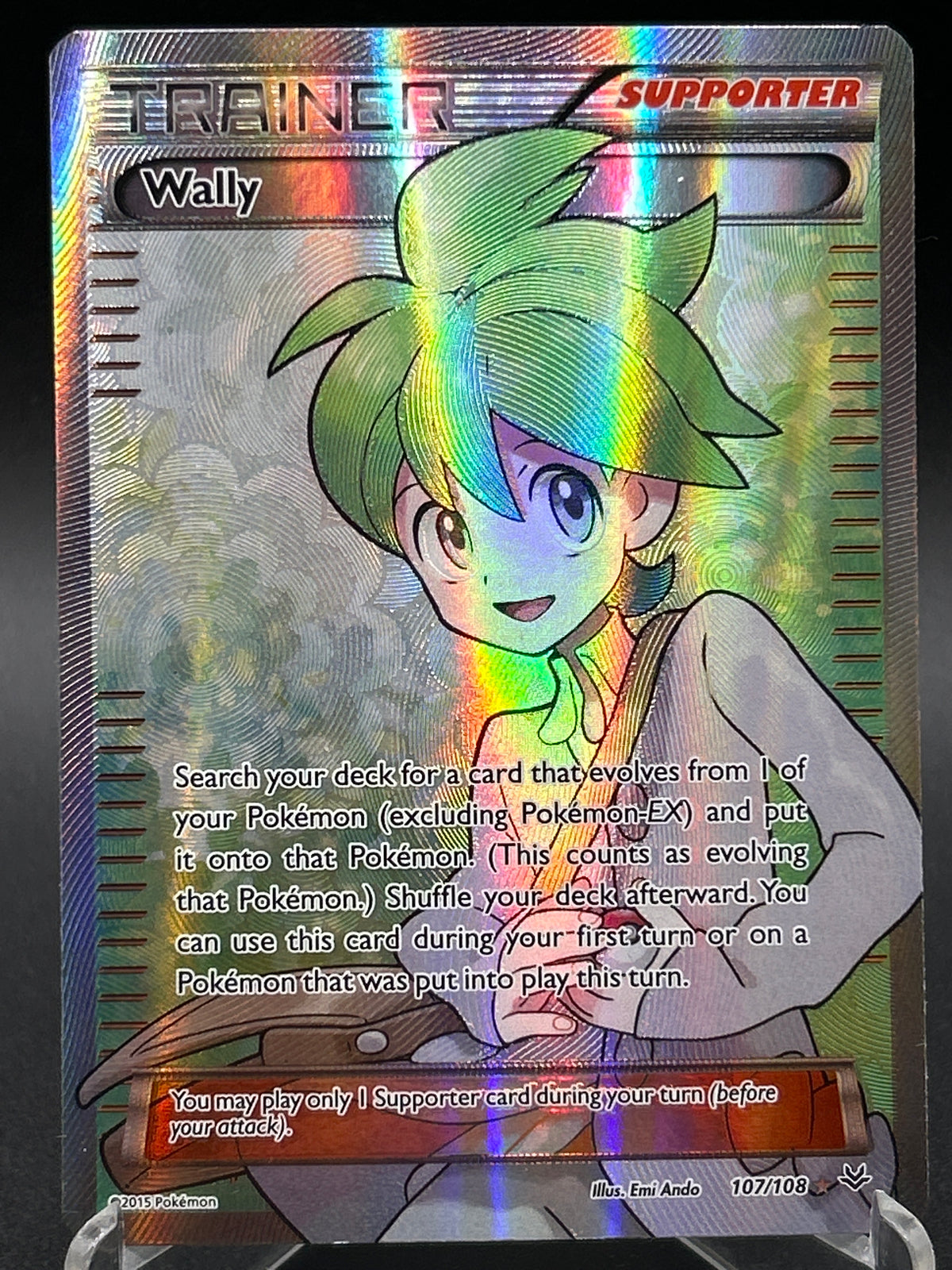 Pokémon TCG: 2015 - Wally - 107/108 - XY: Roaring Skies