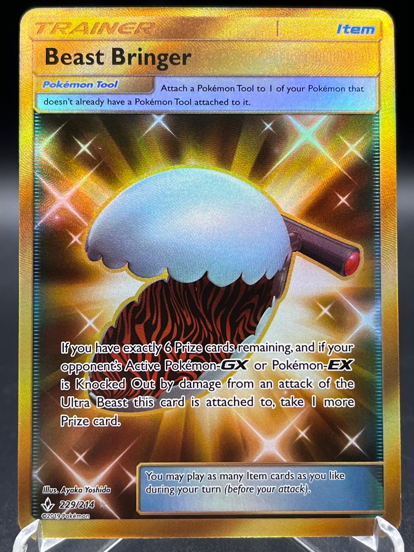 Pokémon TCG: 2019 Beast Bringer (Secret) 229/214 - SM: Unbroken Bonds