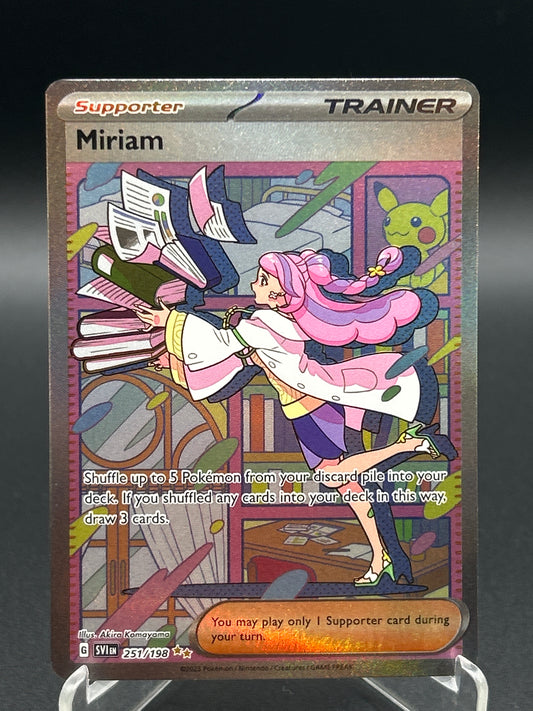 Pokémon TCG: 2023 Miriam - 251/198 - SV: Scarlet & Violet Base Set