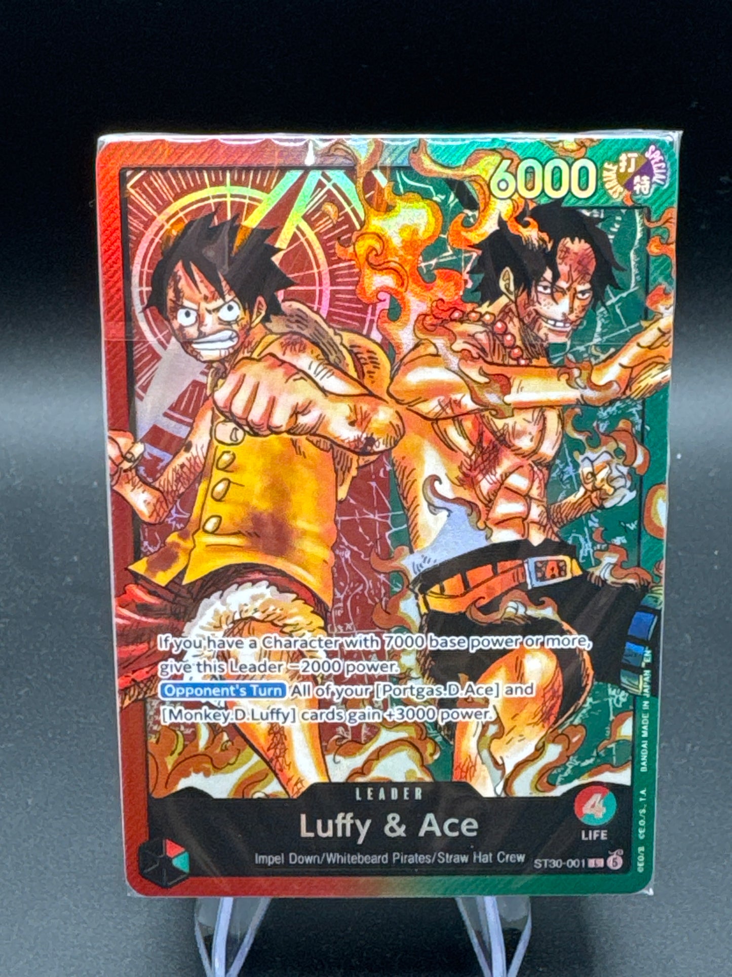 One Piece TCG: Starter Deck EX: Luffy & Ace (ST-30) Sealed Deck