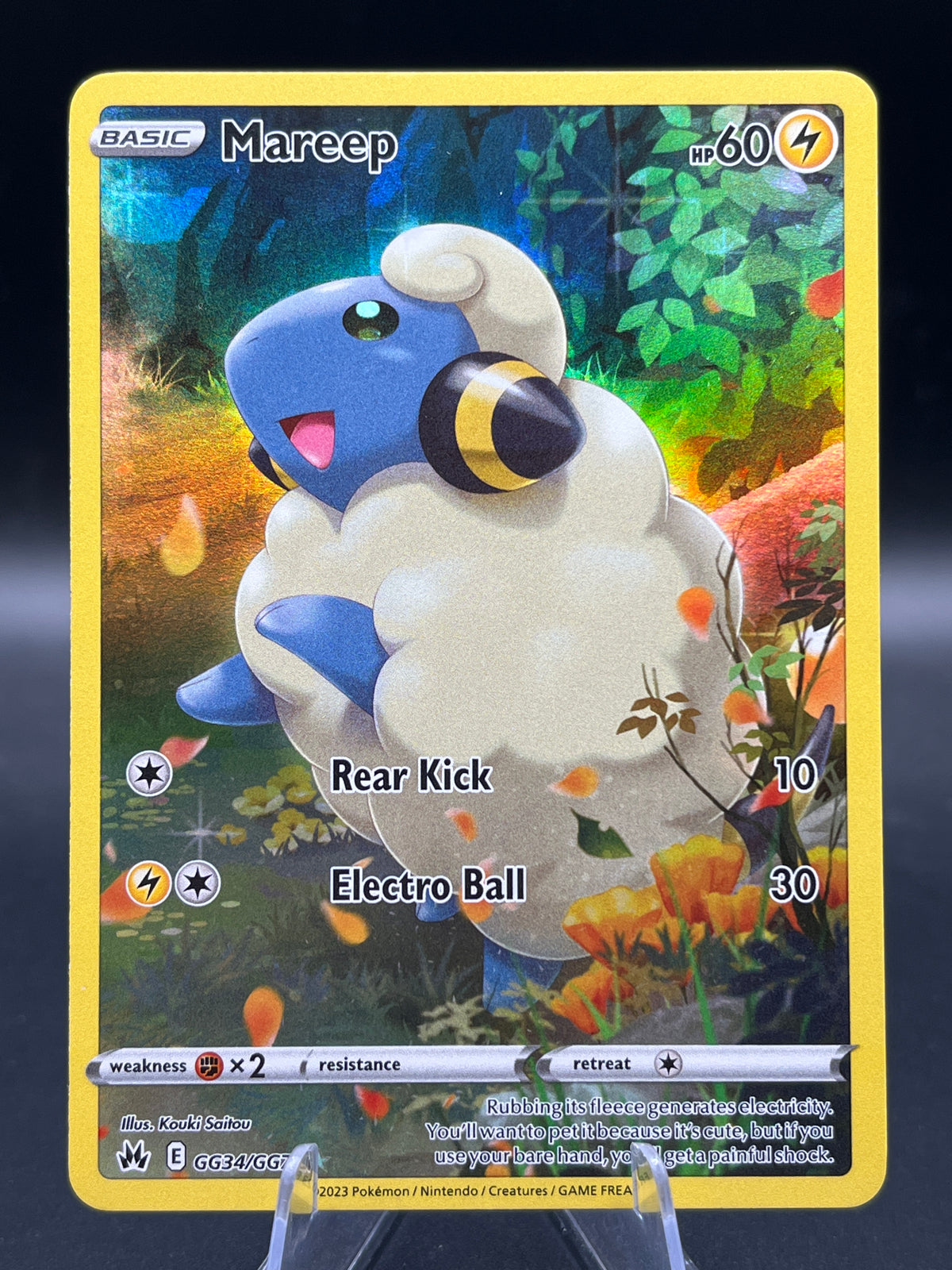 Pokémon TCG: 2023 Mareep - GG34/GG70 - SWSH: Crown Zenith Galarian Gallery