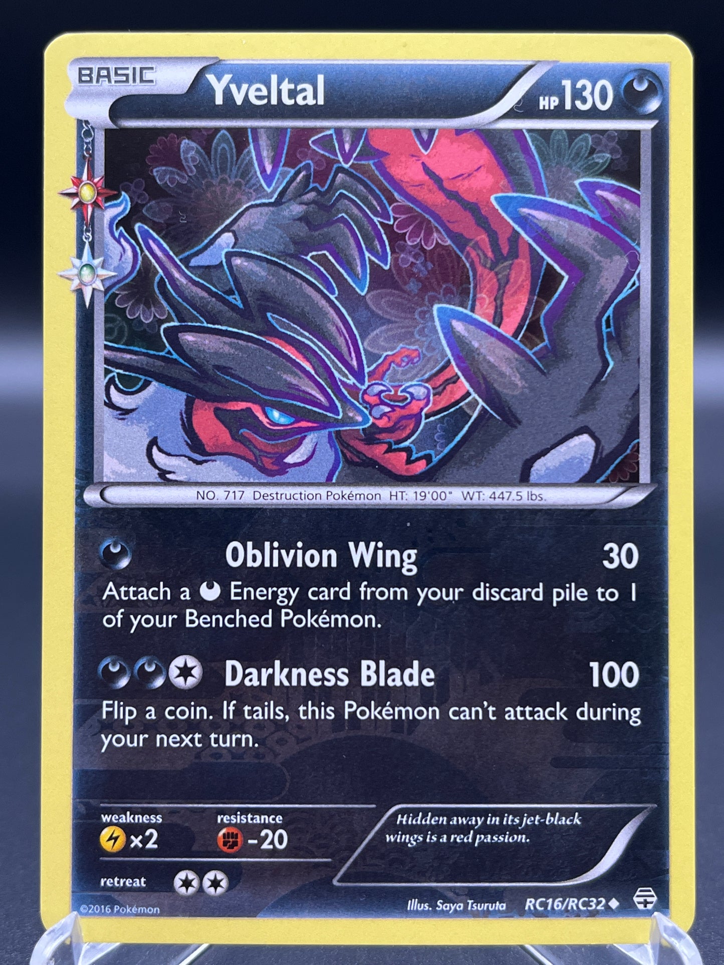 Pokémon TCG: 2016 Yveltal RC16/RC32 - Generations: Radiant Collection