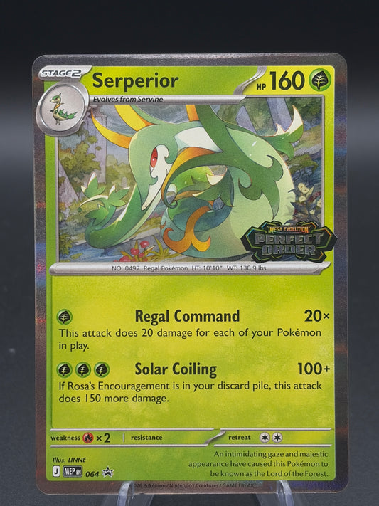 Pokémon TCG: 2026 Serperior - 064 - ME: Mega Evolution Promo (MEP)