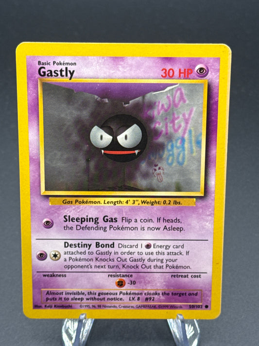 Pokemon TCG - 1999 Gastly 50/102 - Base Set