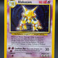 Pokémon TCG: 1999 Alakazam 1/102 Base Set Holo LP