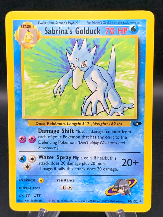 Pokémon TCG: Sabrina's Golduck - 30/132 - Gym Challenge