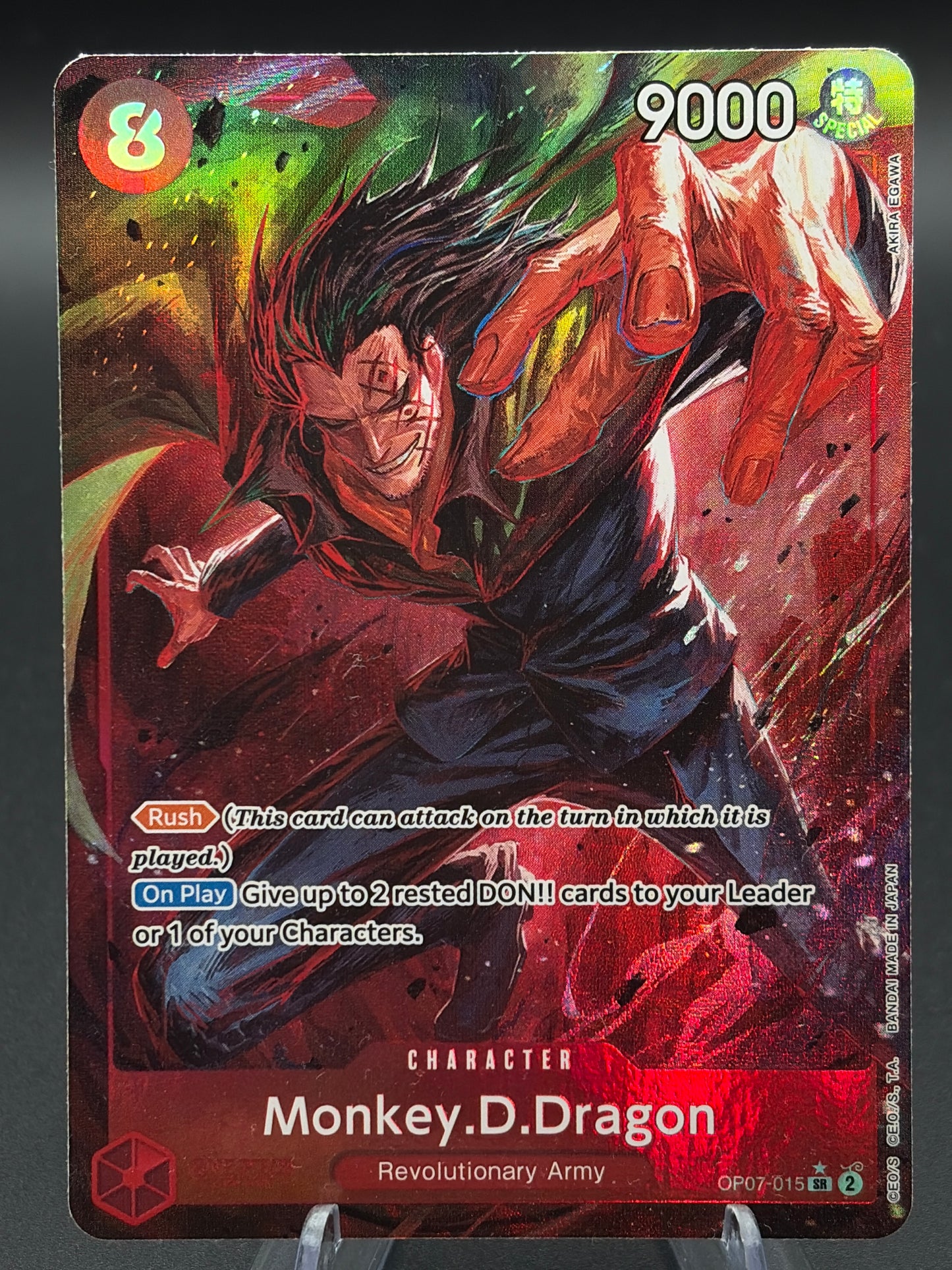 One Piece TCG: Monkey.D.Dragon OP07-015 SR 500 Years in the Future