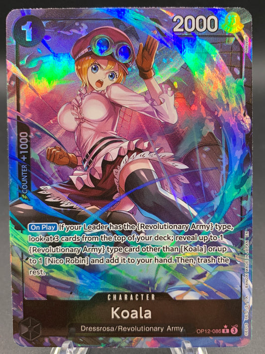 One Piece TCG: Koala (086) (Alternate Art) - Legacy of the Master (OP12)