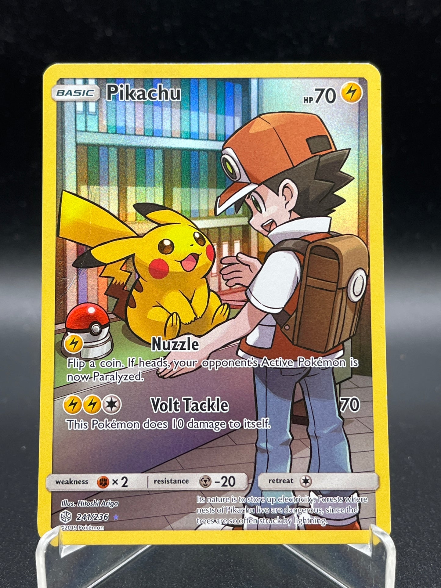 Pokémon TCG: 2019 Pikachu 241/236 SM: Cosmic Eclipse