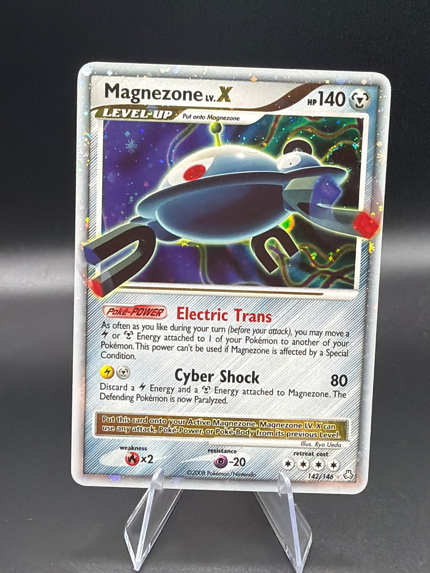 Pokémon TCG: 2008 Magnezone LV.X 142/146 - Legends Awakened (LA)