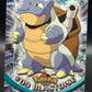 Pokémon: Blastoise #09 Topps TV Animation Edition