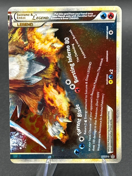 Pokemon TCG 2010 Suicune & Entei LEGEND 95/95 HG&SS Unleashed (Bottom Half)