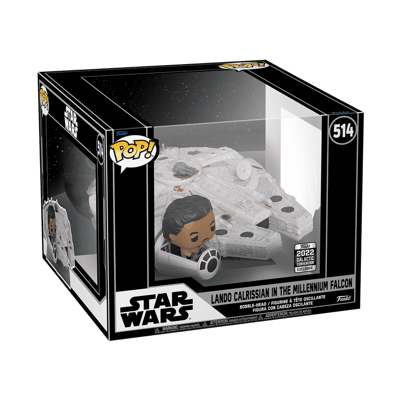 Funko Pop! Funko: Star Wars - Lando Calrissian in the Millennium Falcon (2022 Galactic Exclusive)