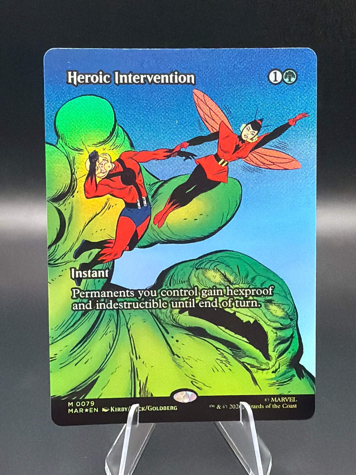 MTG TCG: 2026 Heroic Intervention (Borderless) - 0079 - Marvel Universe Eternal-Legal (MAR)