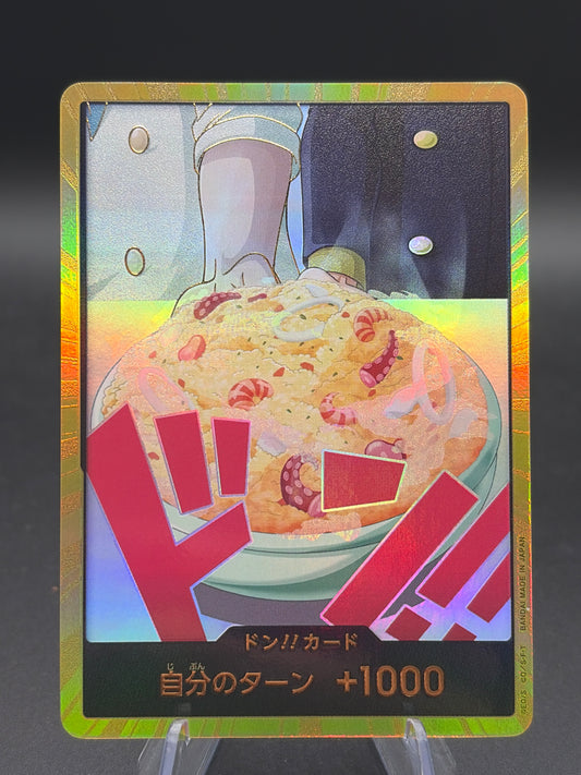 One Piece TCG: Japanese DON !! Card [Gold Frame] (Sanji) ONE PIECE Card The Best Vol.2