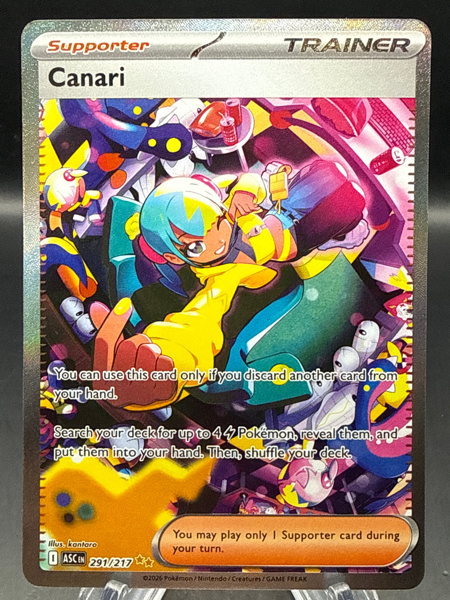 Pokémon TCG: 2026 Canari - 291/086 - ME04: Chaos Rising