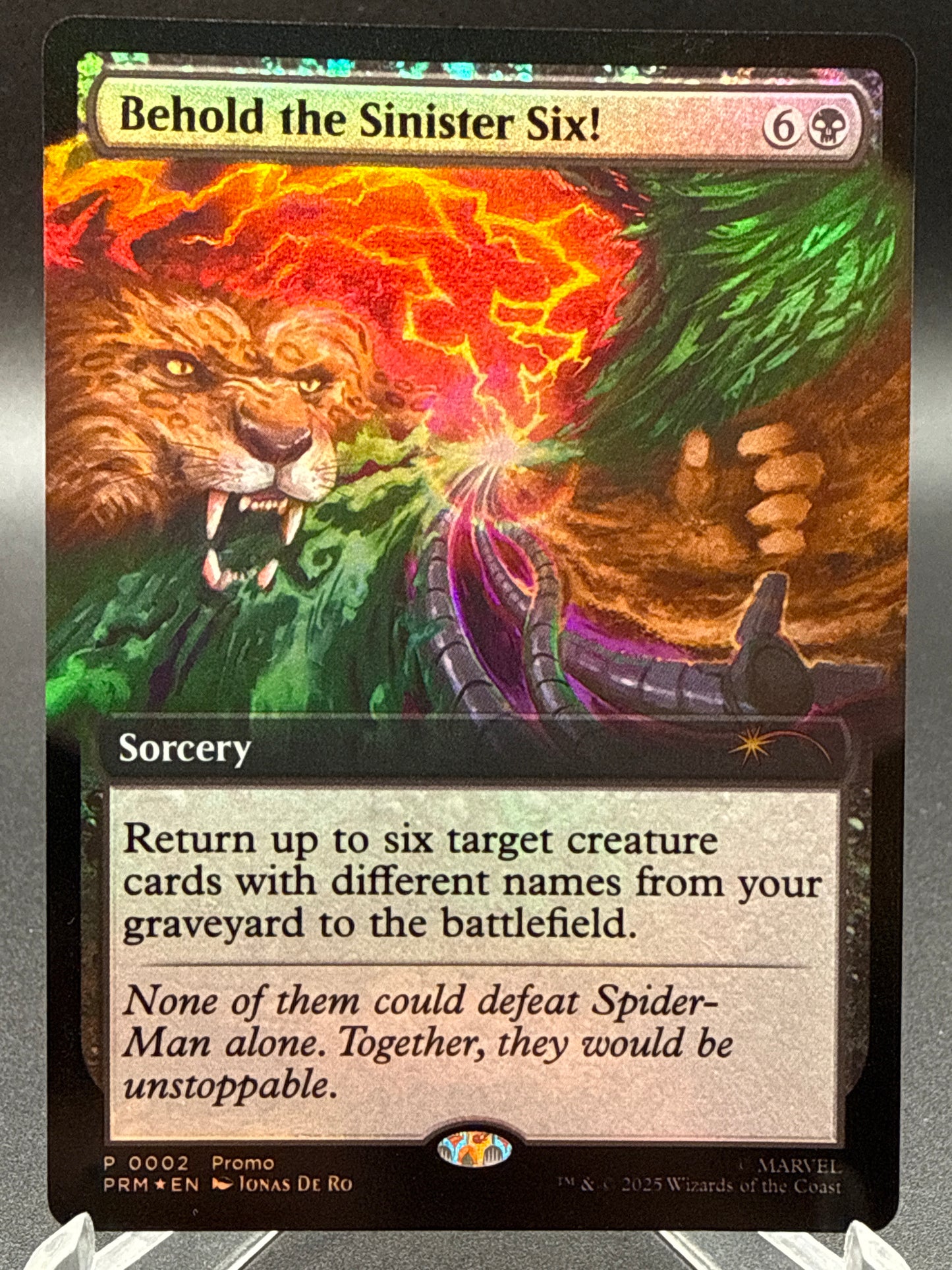 MTG TCG: Behold the Sinister Six! - P 0002 - PRM: Unique and Miscellaneous Promos