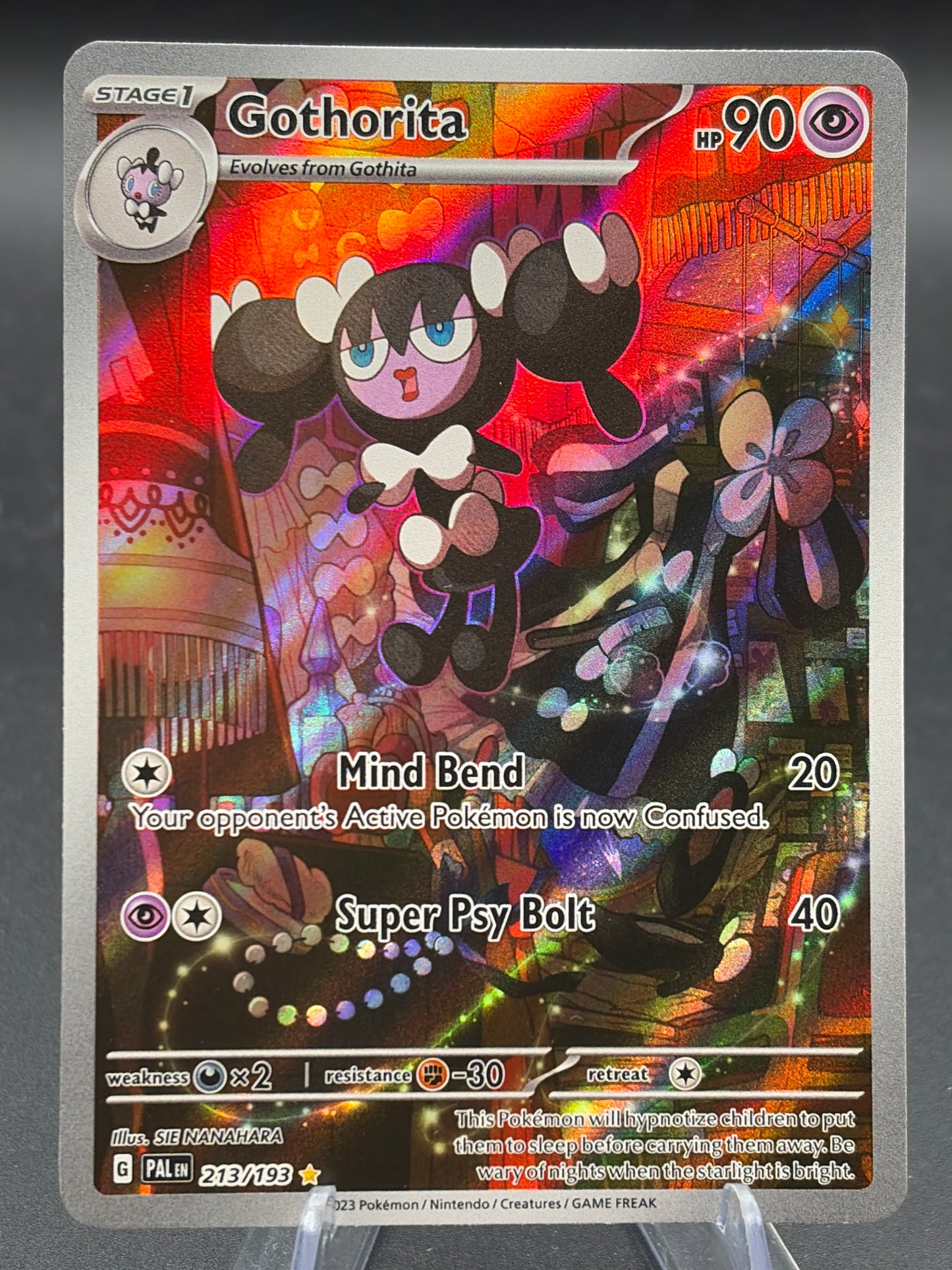 Pokémon TCG: 2023 Gothorita 213/193 S&V: Paldea Evolved